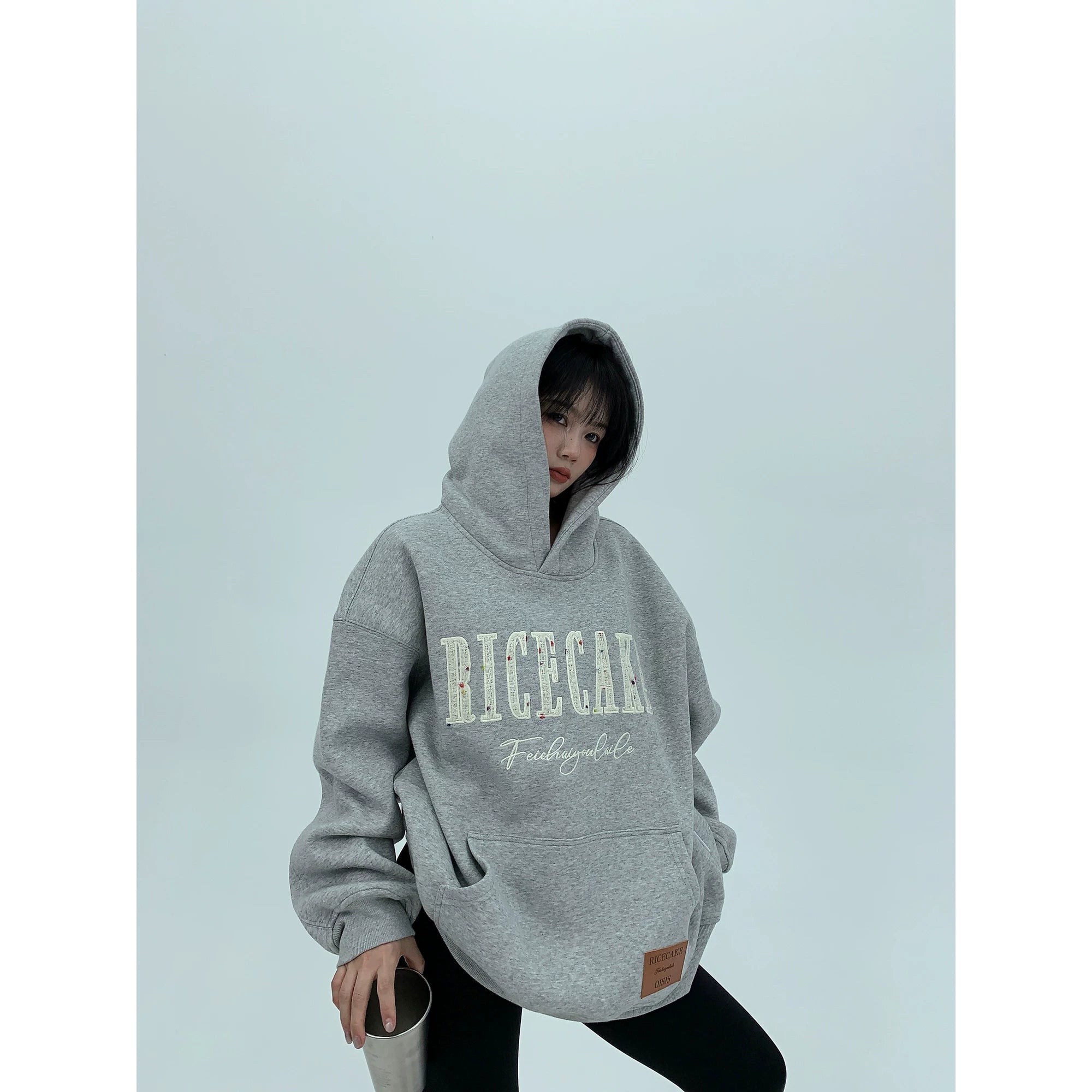 Oversize Bubble Logo Hoodie