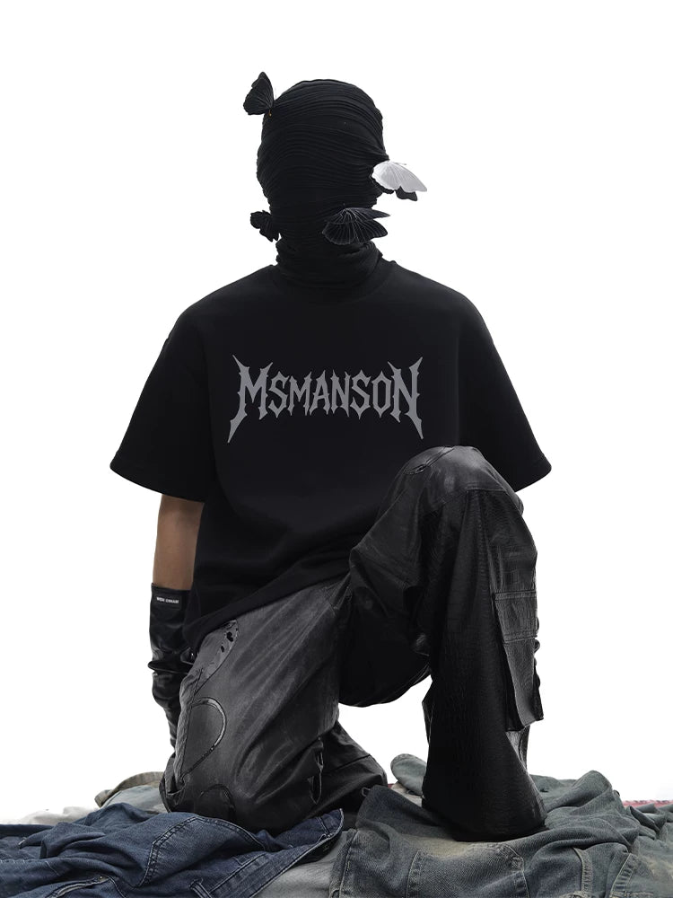 Void Script Logo Oversized Tee