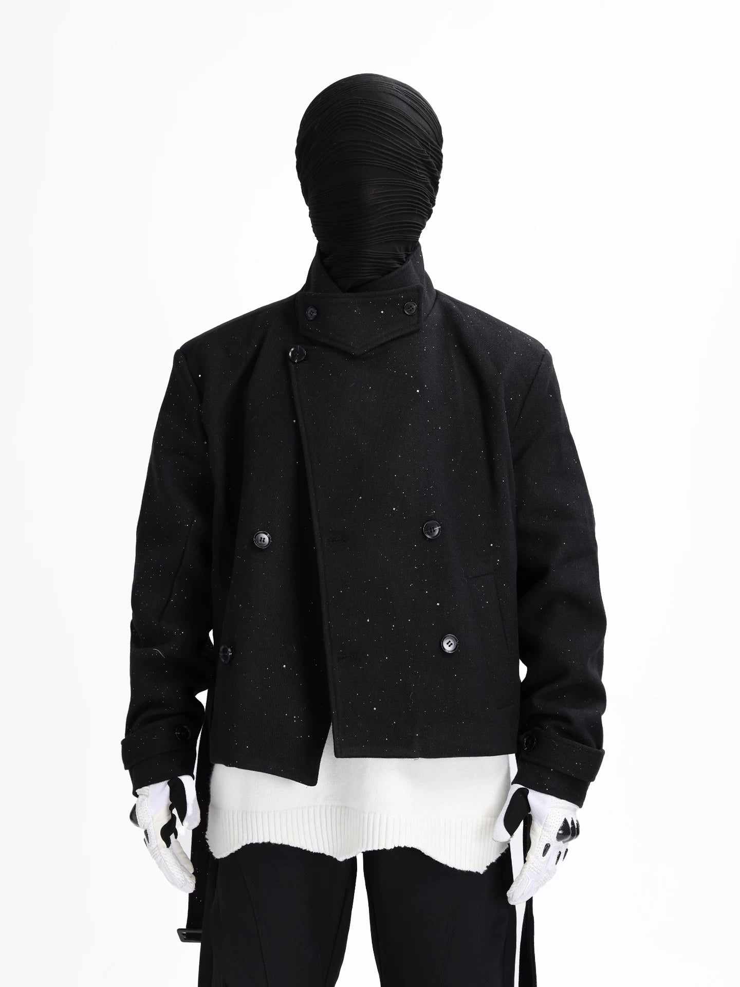 Ember Speckled Officer Coat