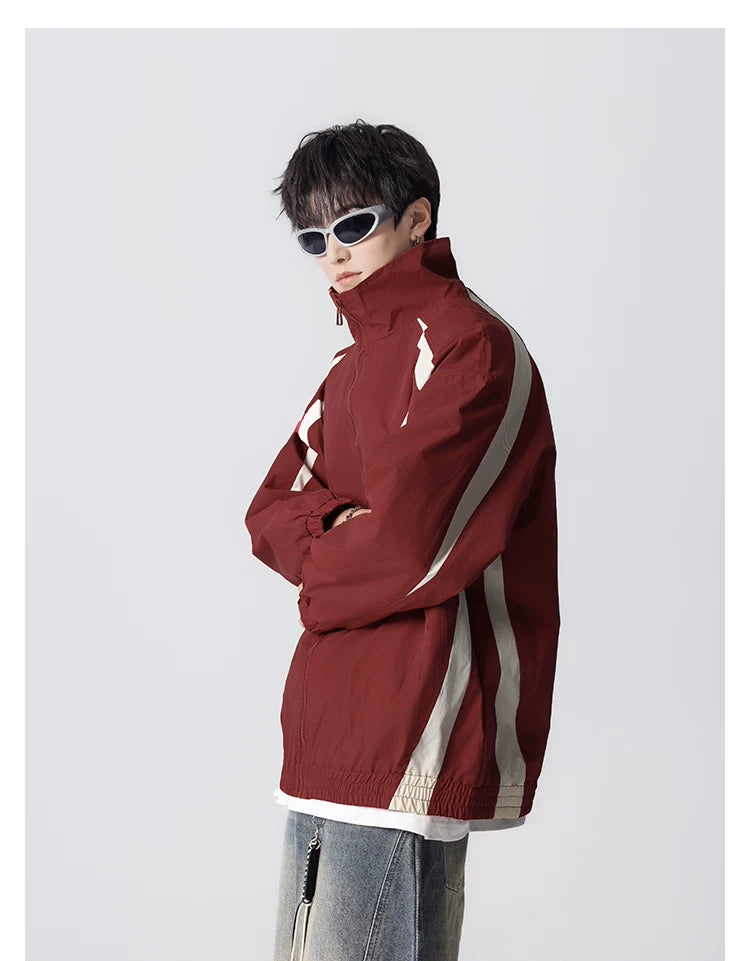 Streak Track Windbreaker