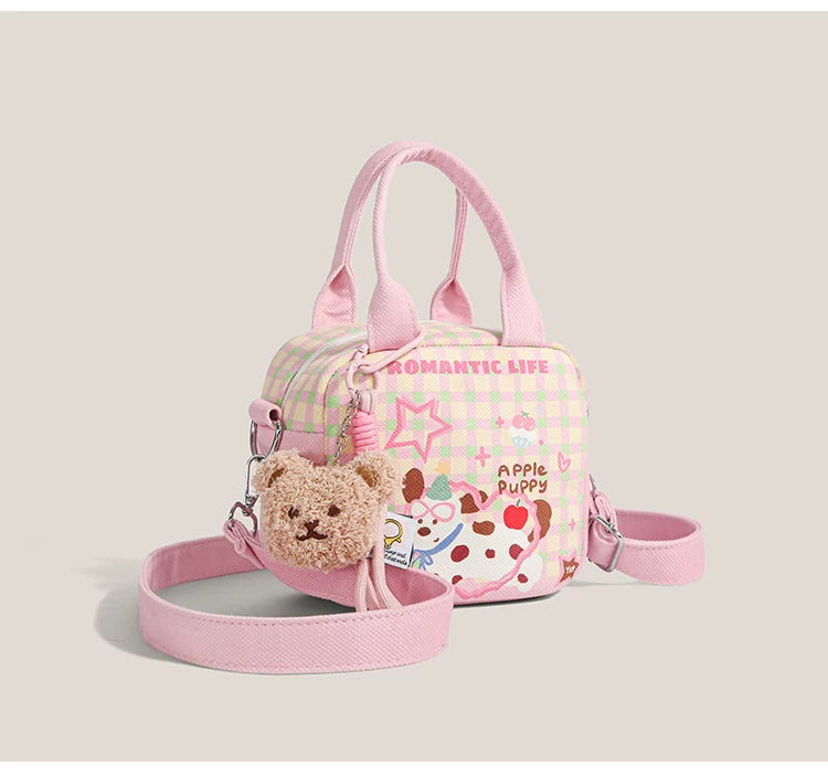 Apple Puppy Romantic Mini Tote