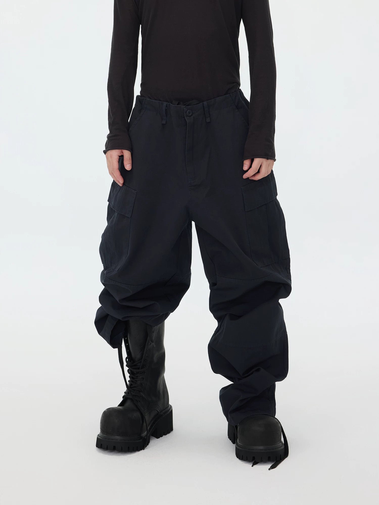 Night Ops Stacked Cargo Pants