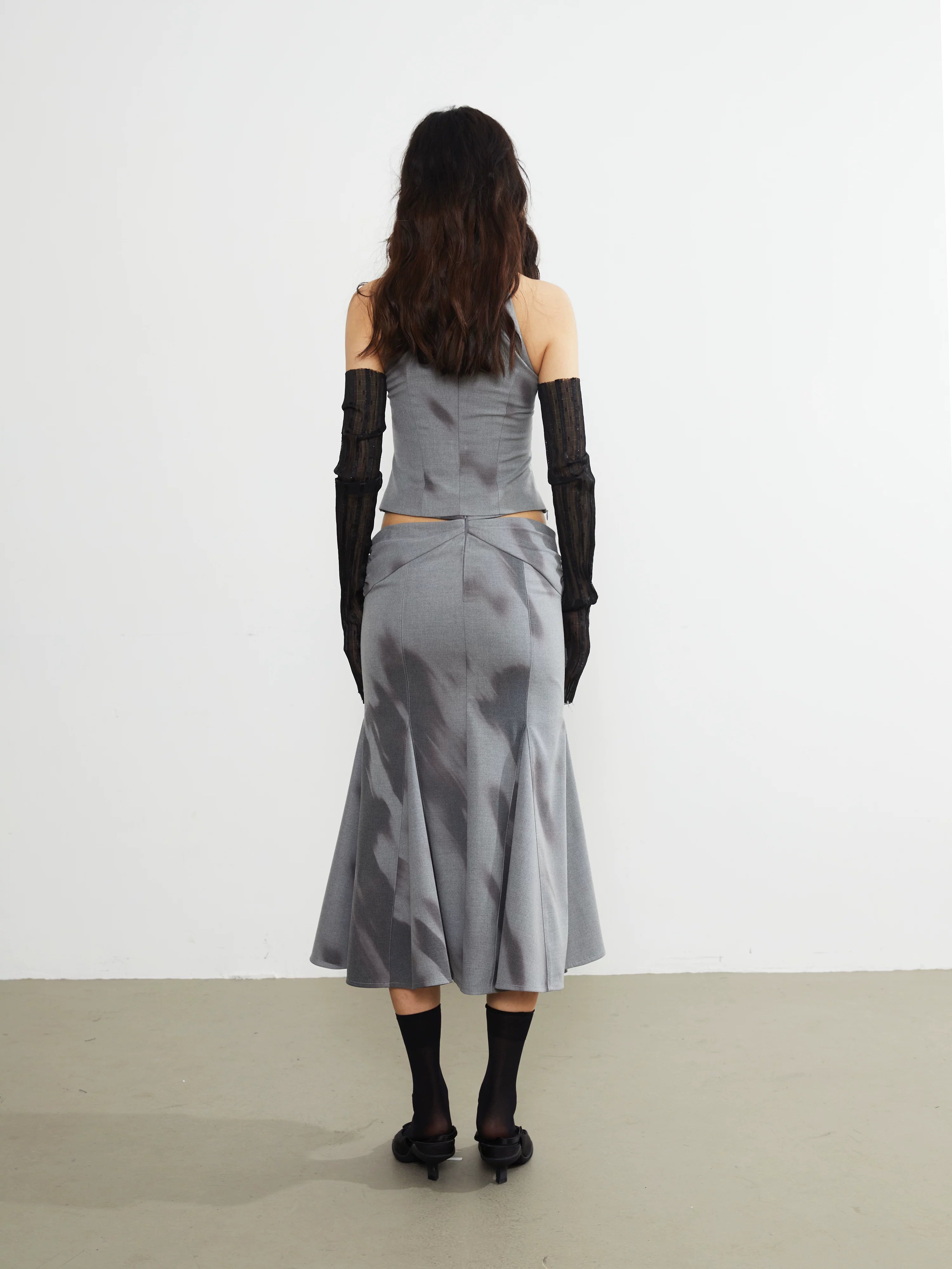 Misttwist Embellished Midi Skirt