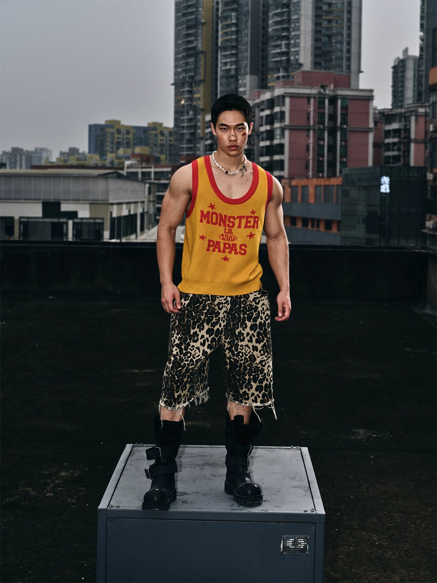 Golden Ring Knit Tank Top