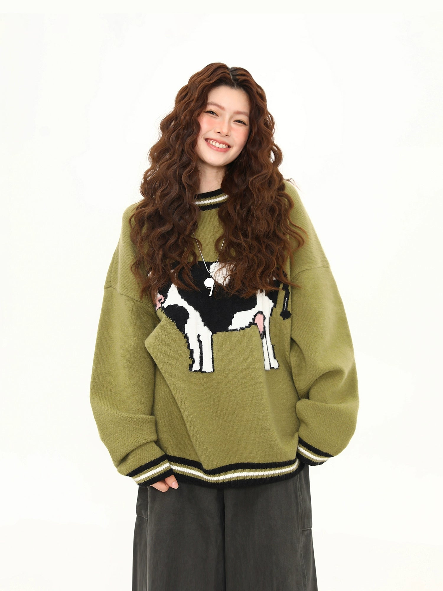 Moo Muse Cozy Knit Sweater