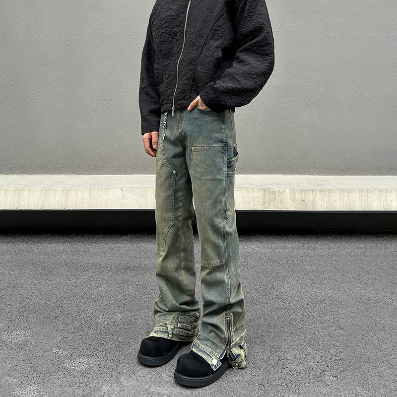 Midnight Rivet Tech Cargo Pants