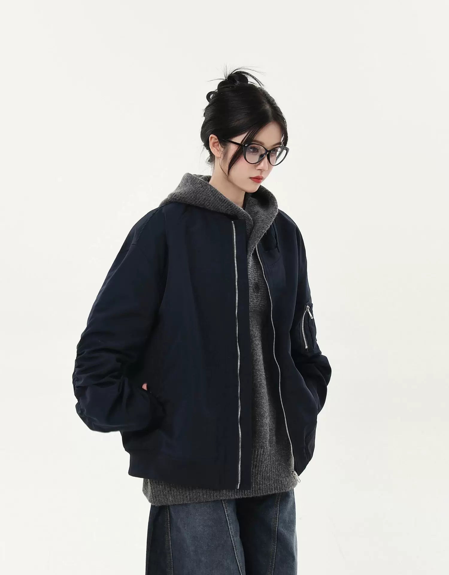 Mono Loop Modular Bomber Jacket