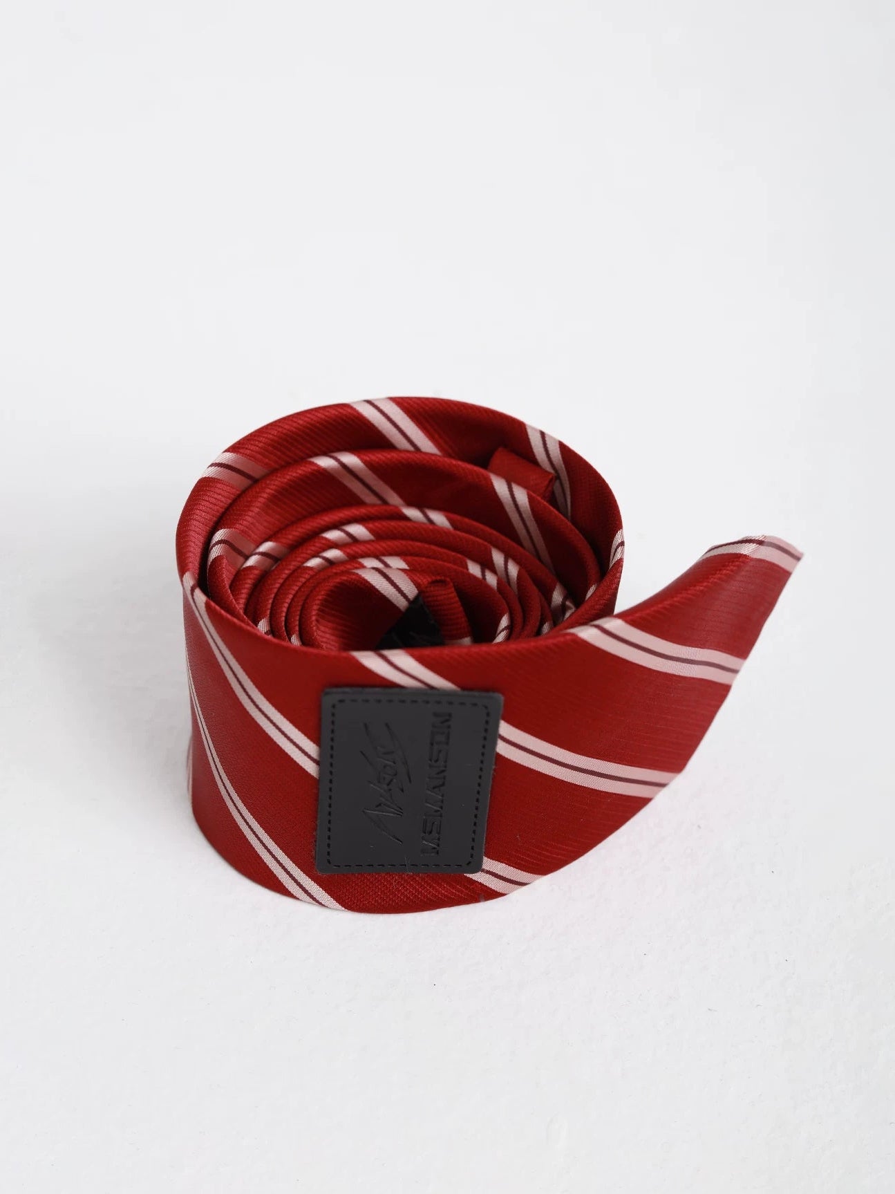 Crest Pinstripe Logo Ties
