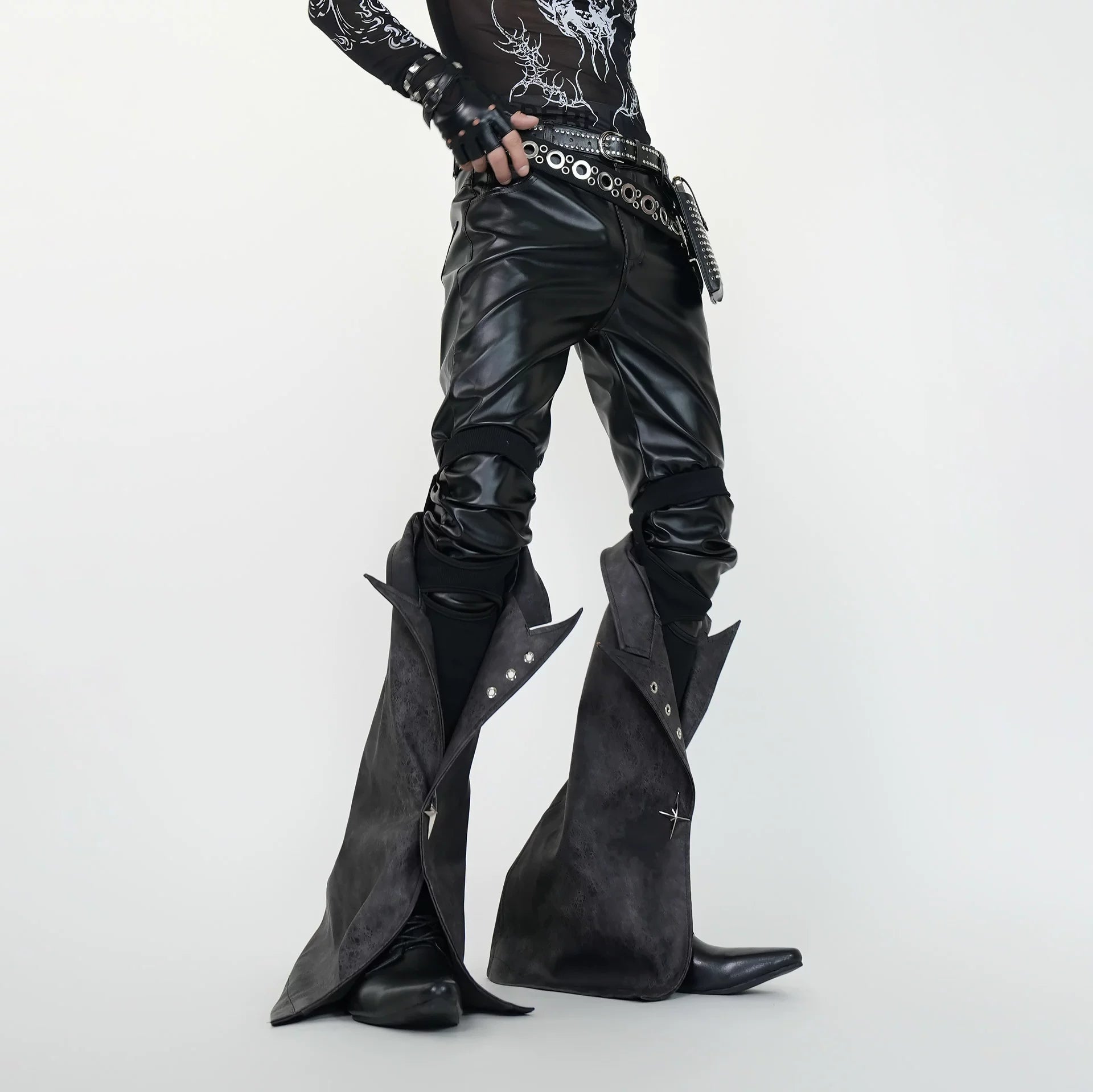 Void Rider Spiked Gaiter Pants