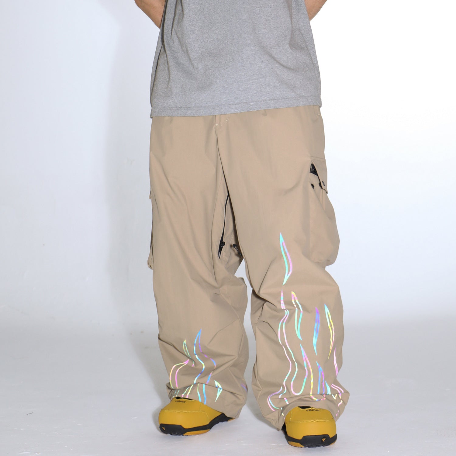 FlareTrace Reflective Cargo Snow Pants