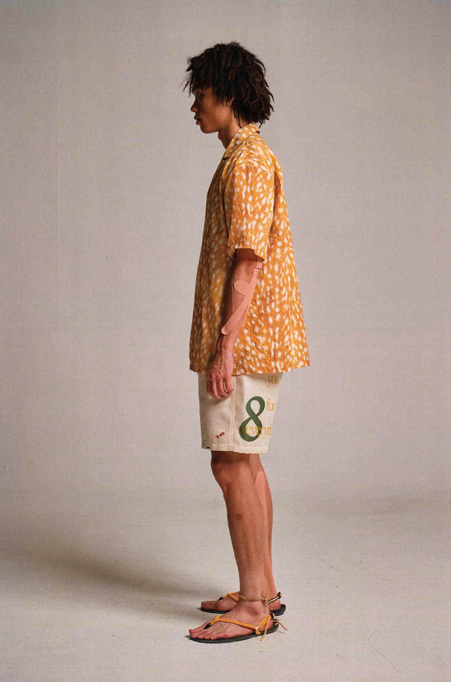 Shorts de texte forestier urbain