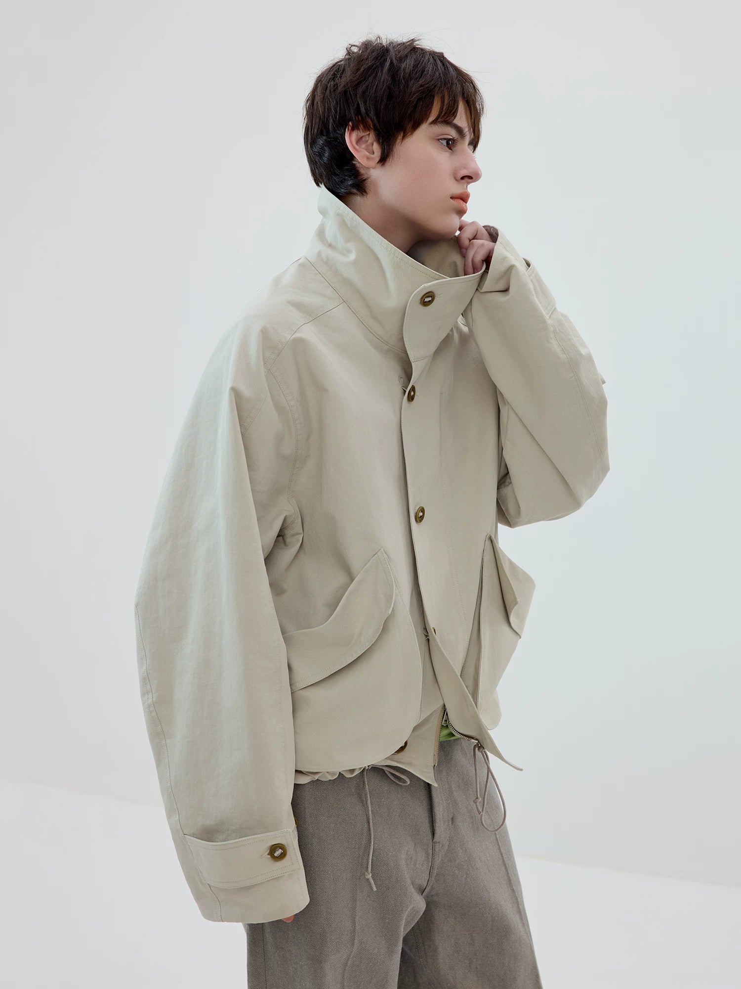 Driftshade Cropped Utility Jacket