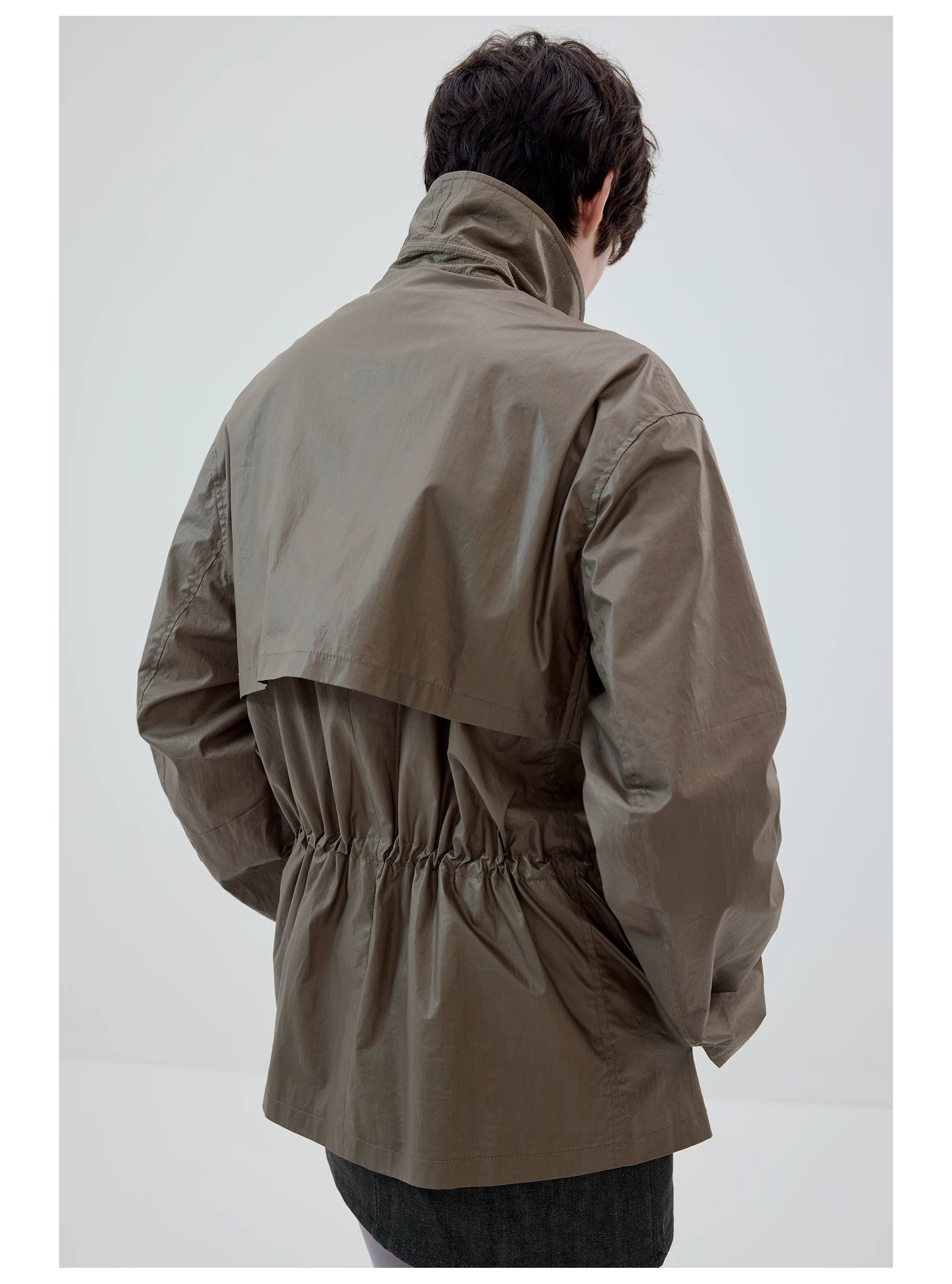 Stormcove Cinch-Waist Utility Jacket