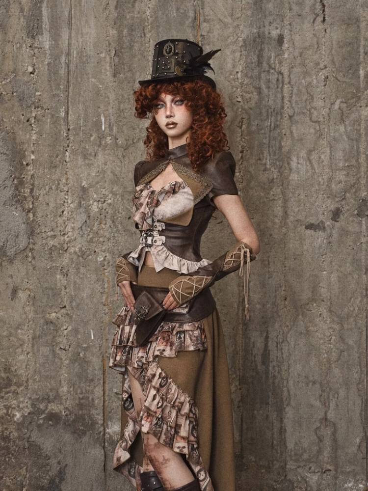 Manga de encaje vintage