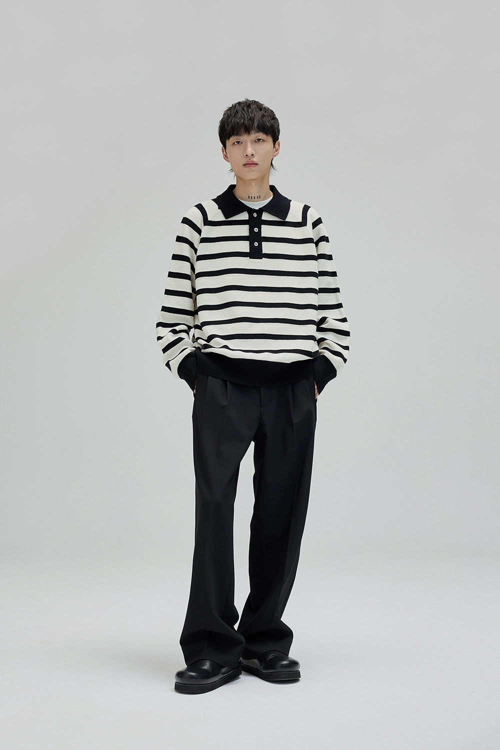 Pantalones de traje ancho