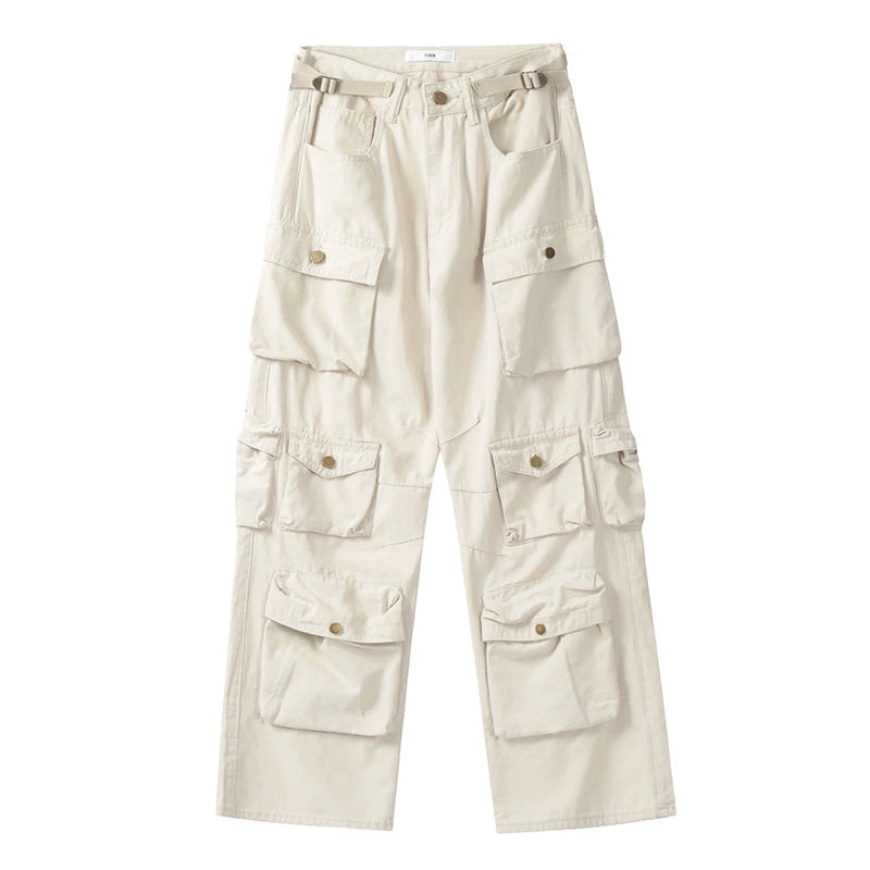 Pantalon à jambes larges occasionnels en vrac hip-hop
