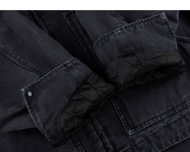 Two-Tone Quarry Collar Work Jacket