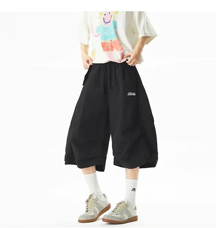 Sky Drift Balloon Jogger Shorts by Grace Rub | Chiclara Sky Drift Balloon Jogger Shorts by Grace Rub | Chiclara