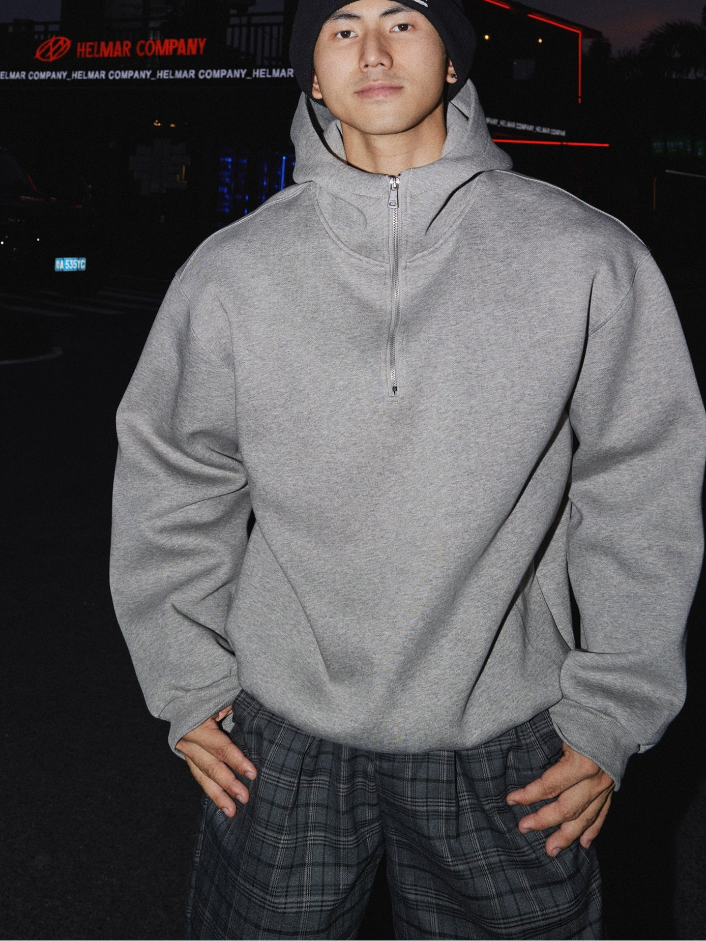 Steel Cloud Quarter Zip Pullover