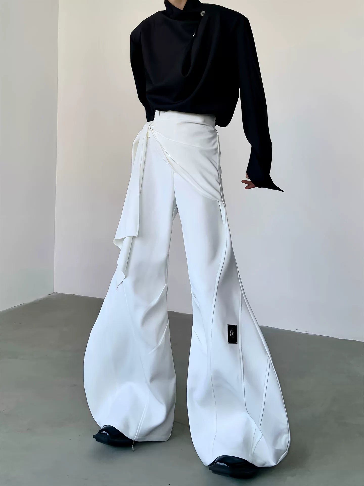 Cascade Sculpt Flare Trousers
