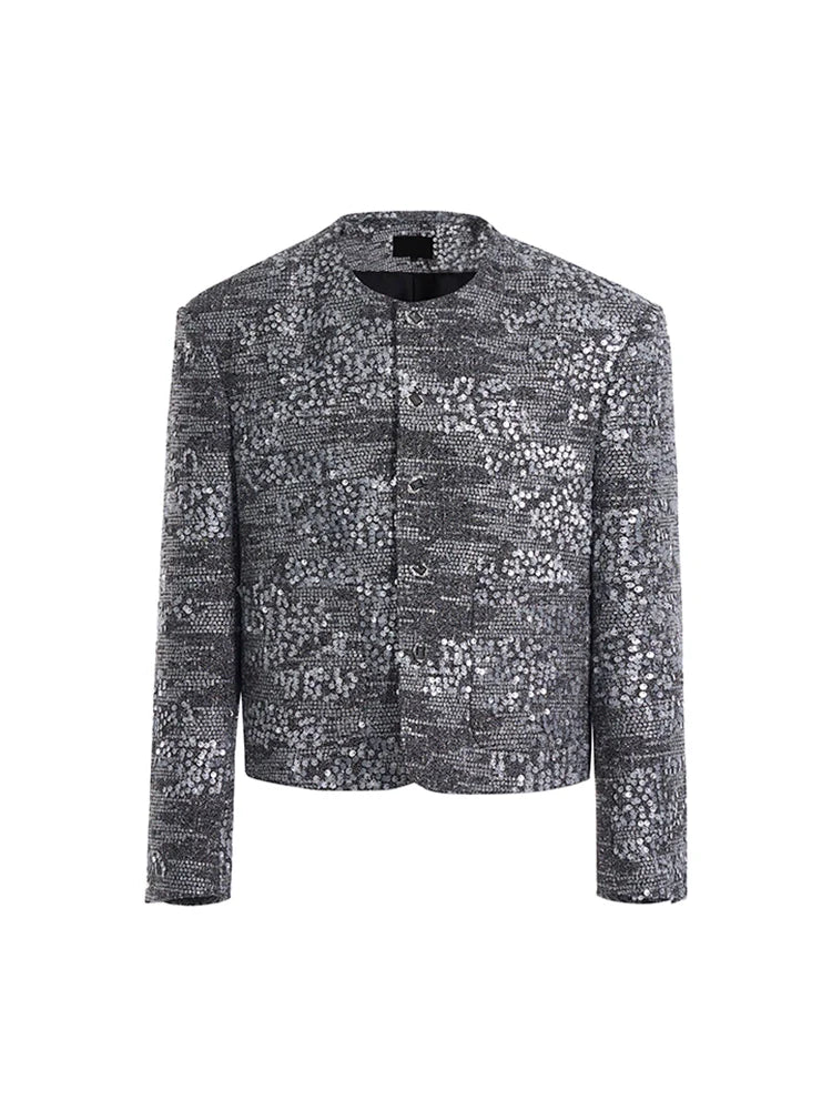 Sequin Matrix Blazer