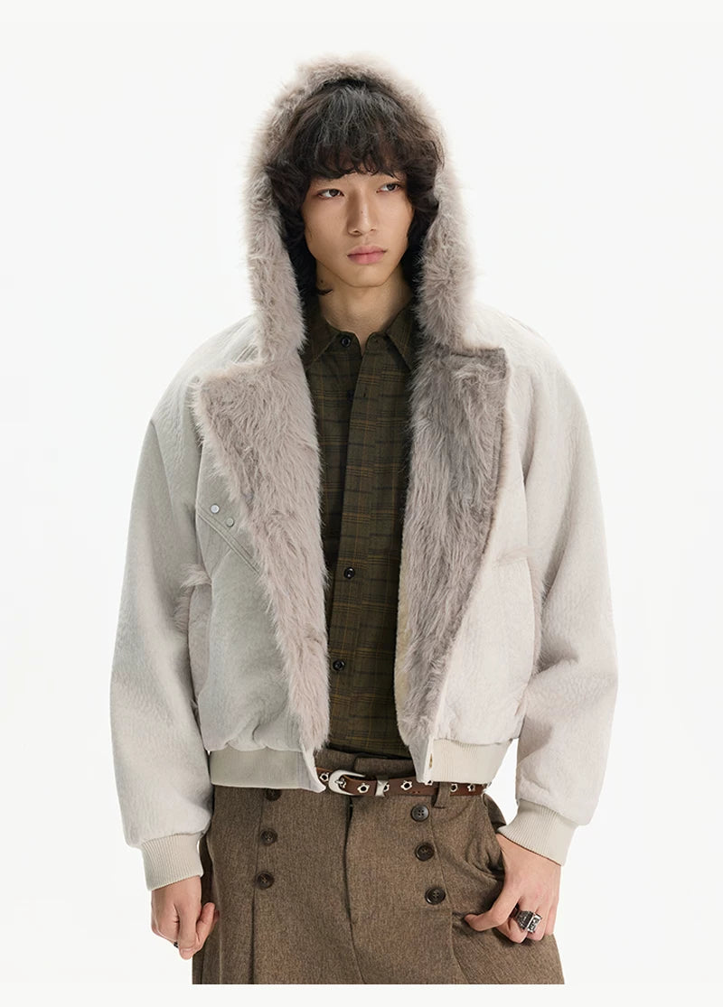 Arctic Shadow Fur Jacket