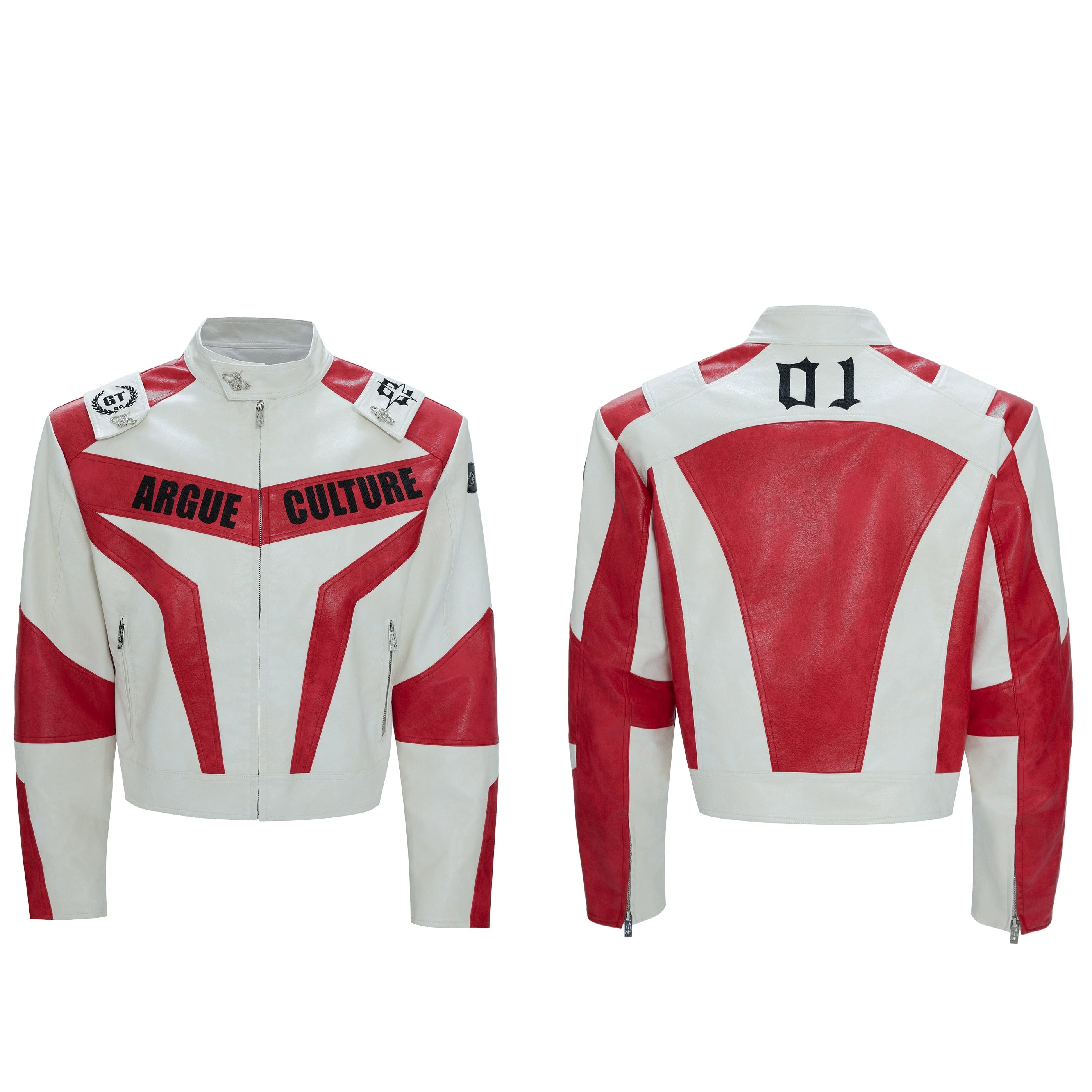 Velocity Stripe Moto Jacket