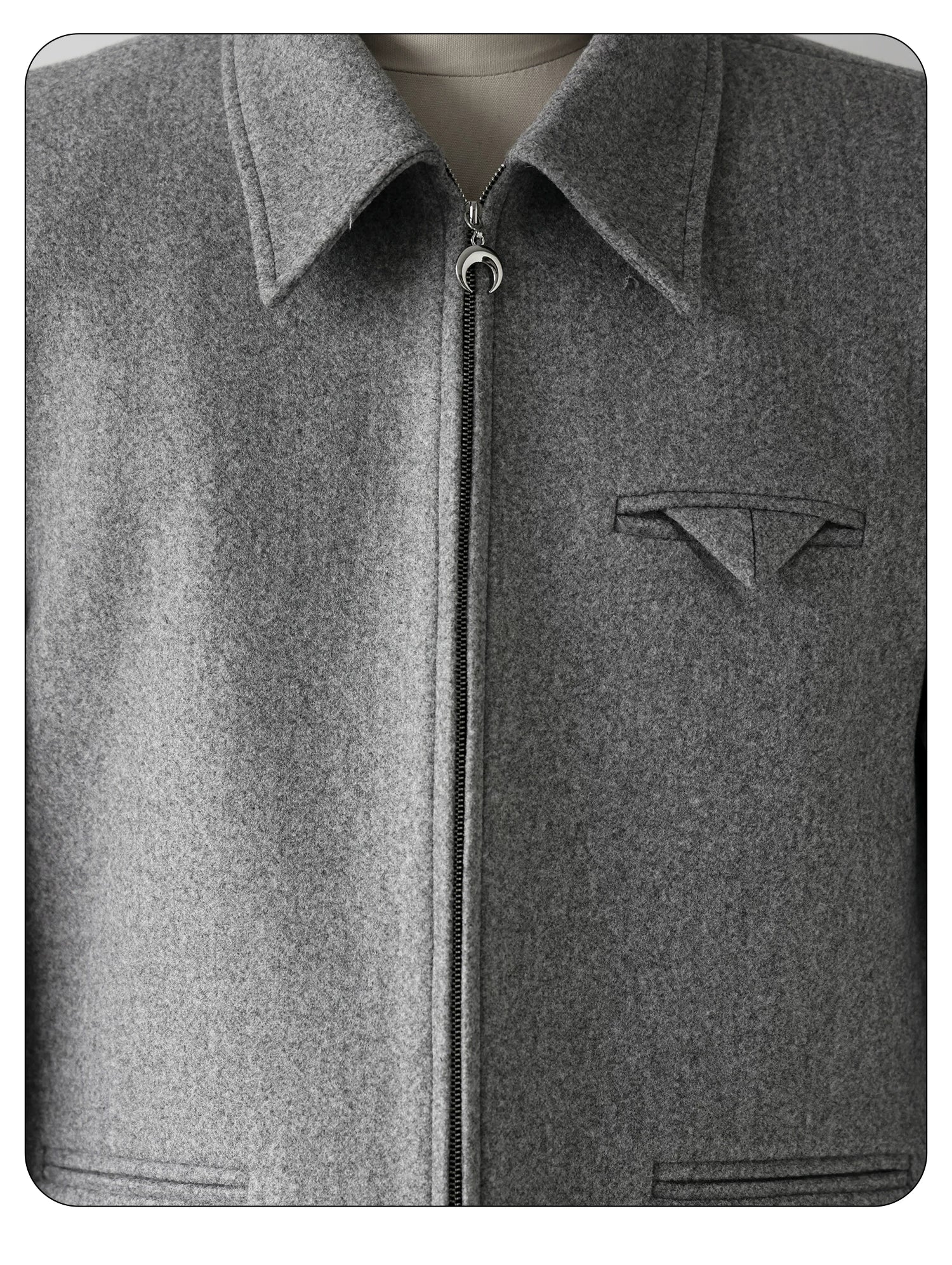 Steel Vector Zip Jacket