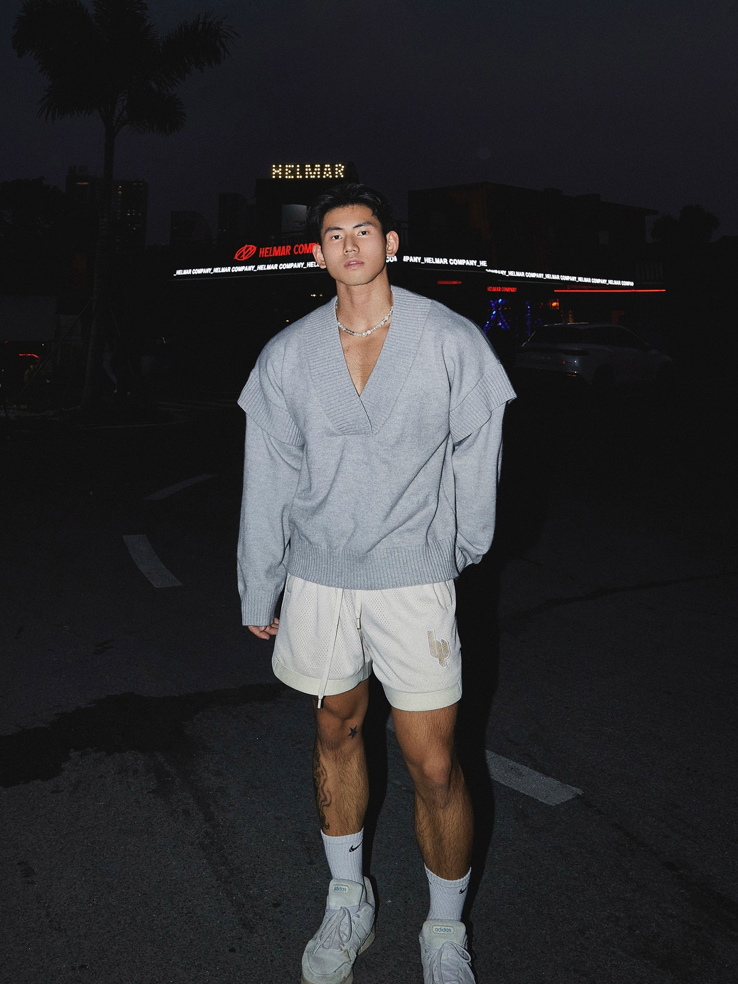 Pullover Deep V-Neck Sweater