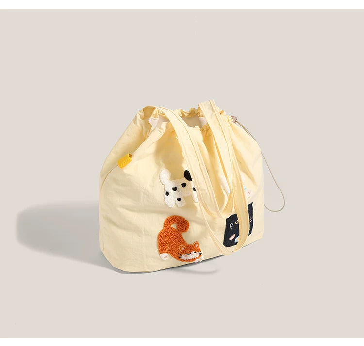 Puppy Pals Playtime Drawstring Tote