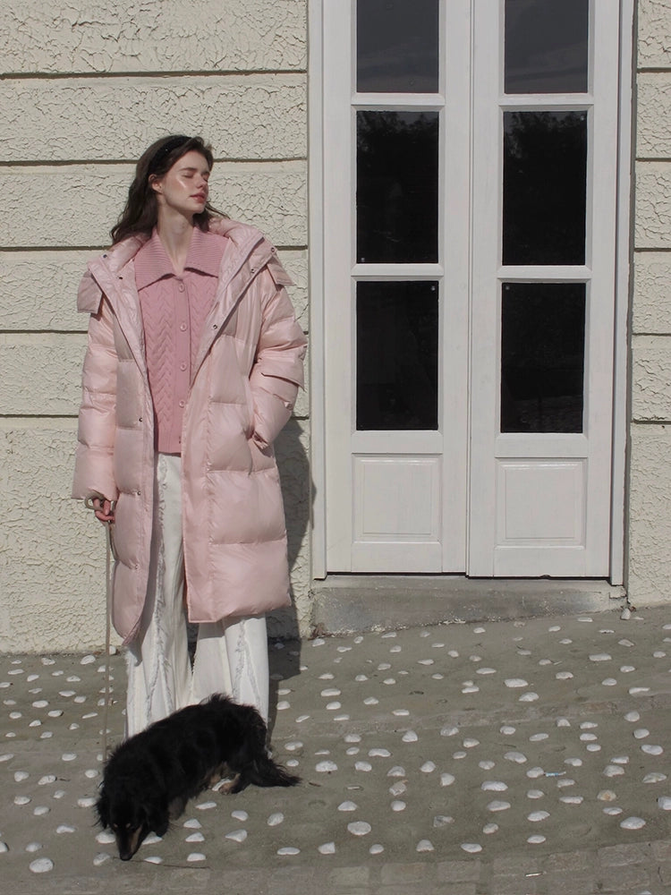 Puffer Coat Longline Jacket
