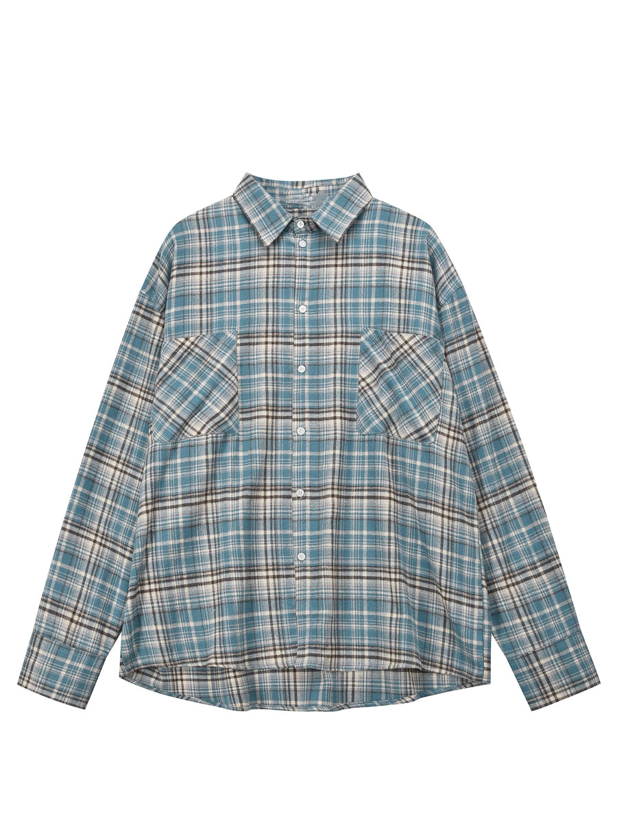 Plaid Casual Flannel Shirt
