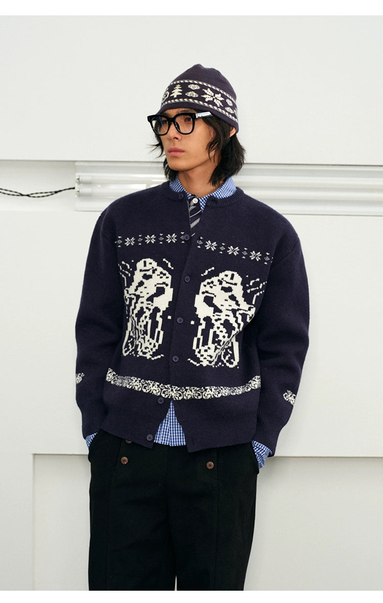 Fair Isle Knit Beanie