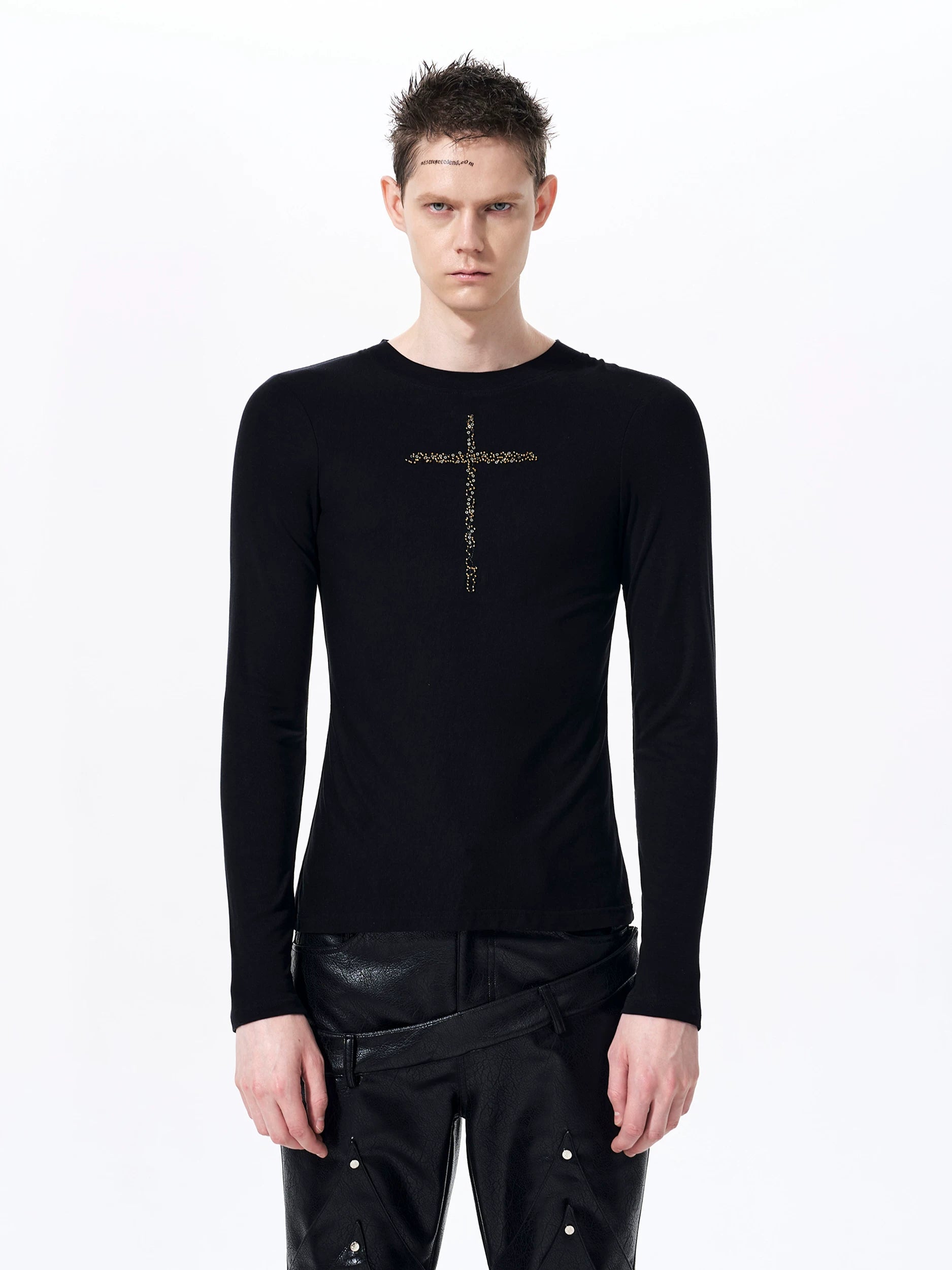 Gilded Relic Cross Longsleeve