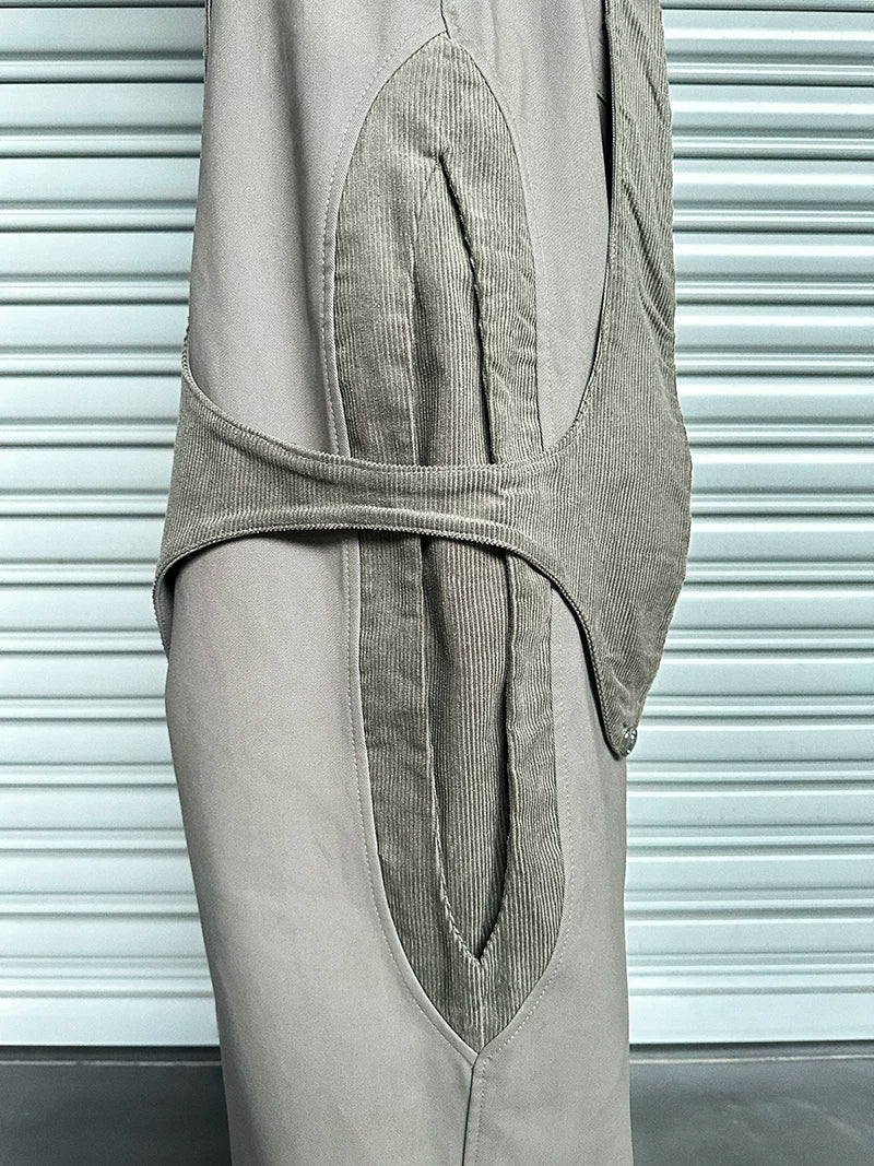 Dune Havoc Draped Panel Cargo Trousers
