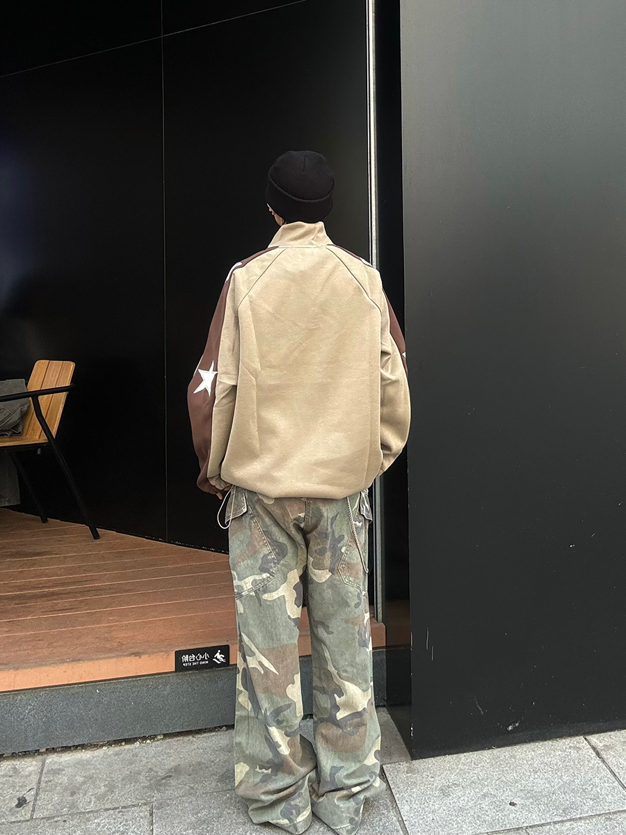 Varsity Star Quarter-Snap Sweatshirt