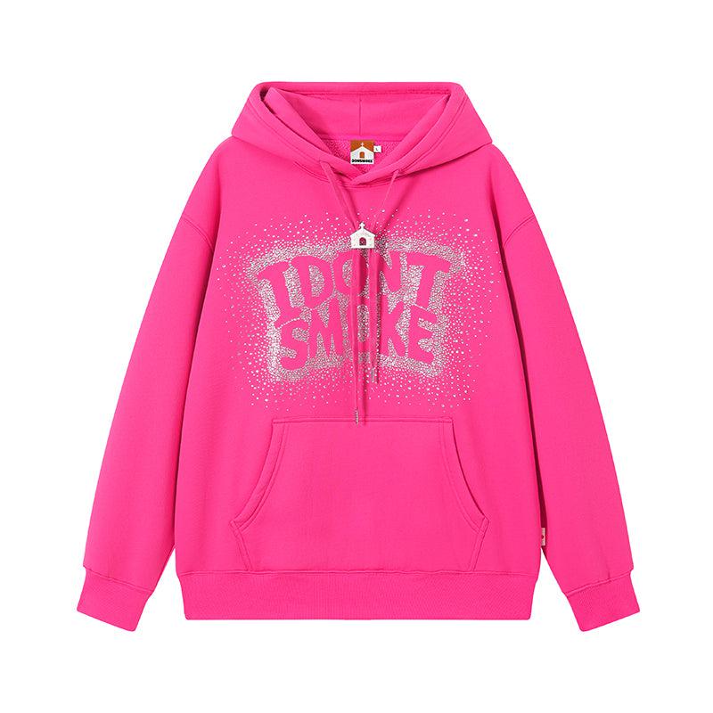 Diamond Gradient Logo Hoodie - chiclara