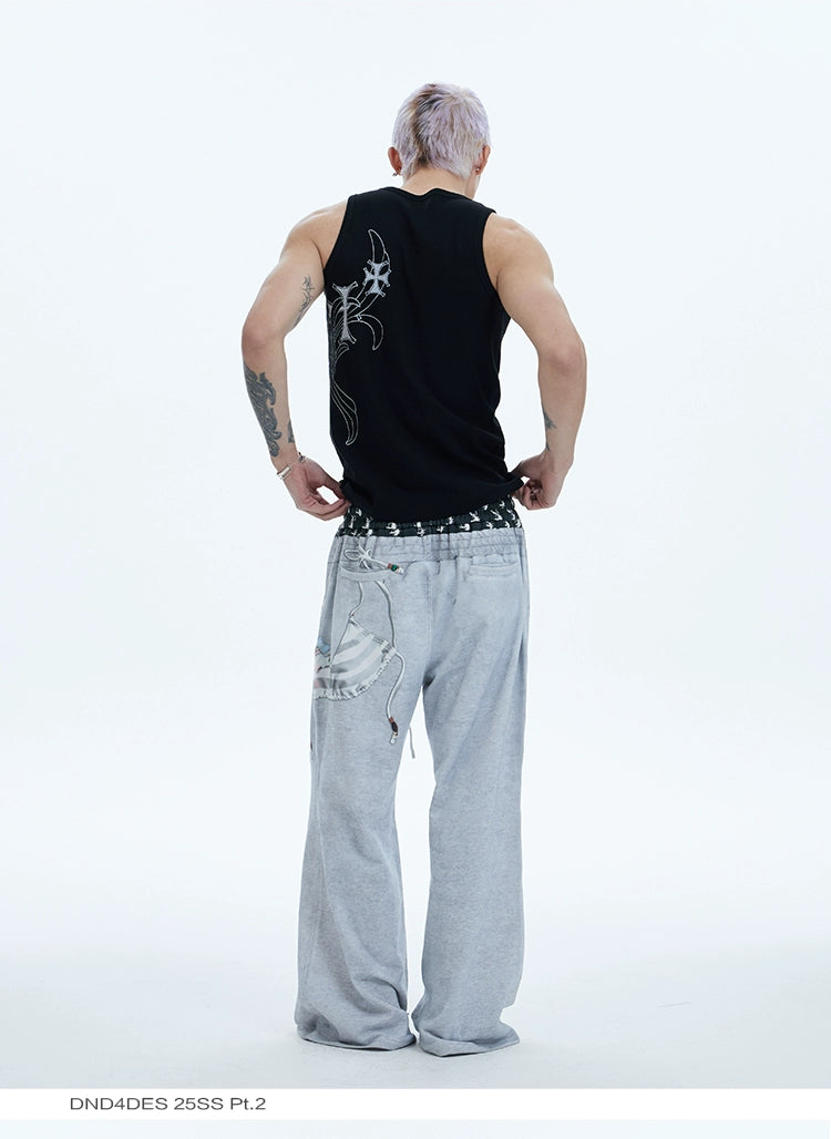 Gothic Letter Tattoo Tank Top