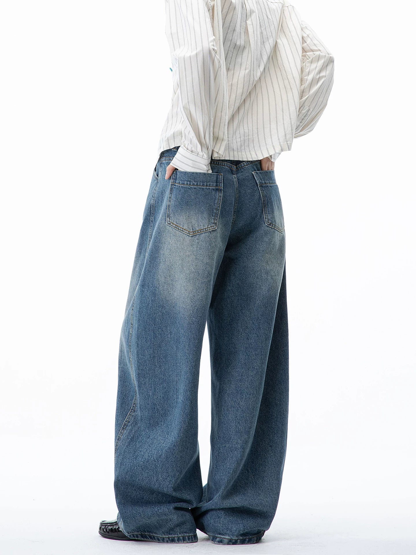 Driftwash Ultra Wide-Leg Jeans