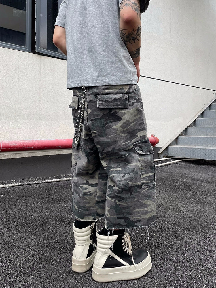 Urban Camo Cargo Shorts