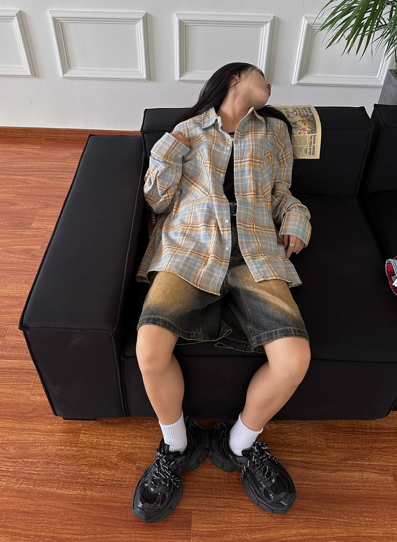 Plaid Casual Flannel Shirt
