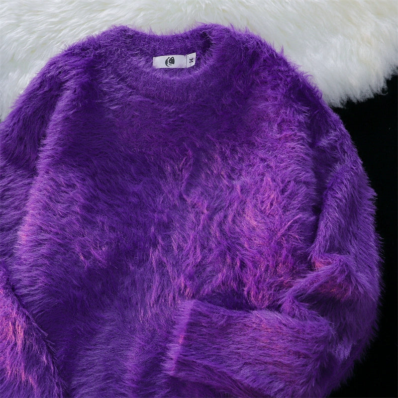 Cozy Fuzzy Knit Sweater Collection