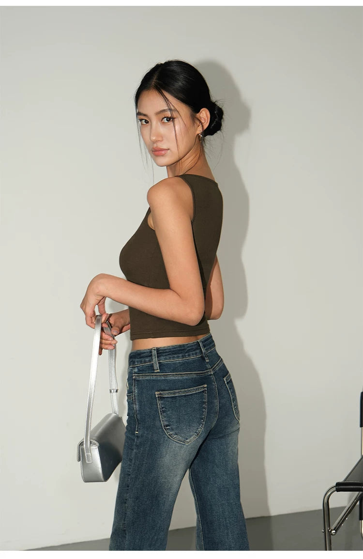 Contour Palette Ribbed Crop Tanks