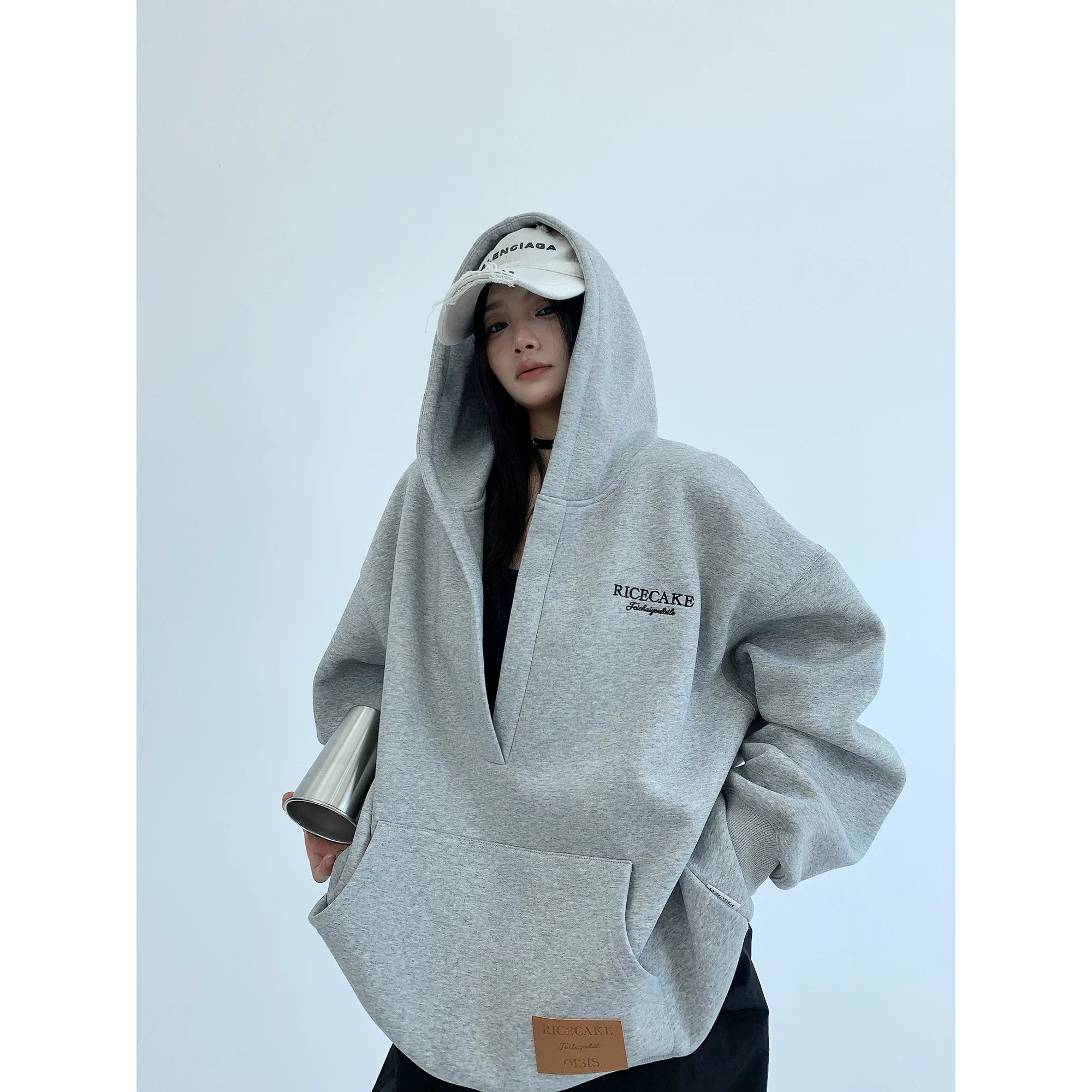 V-Plunge Kangaroo Hoodie