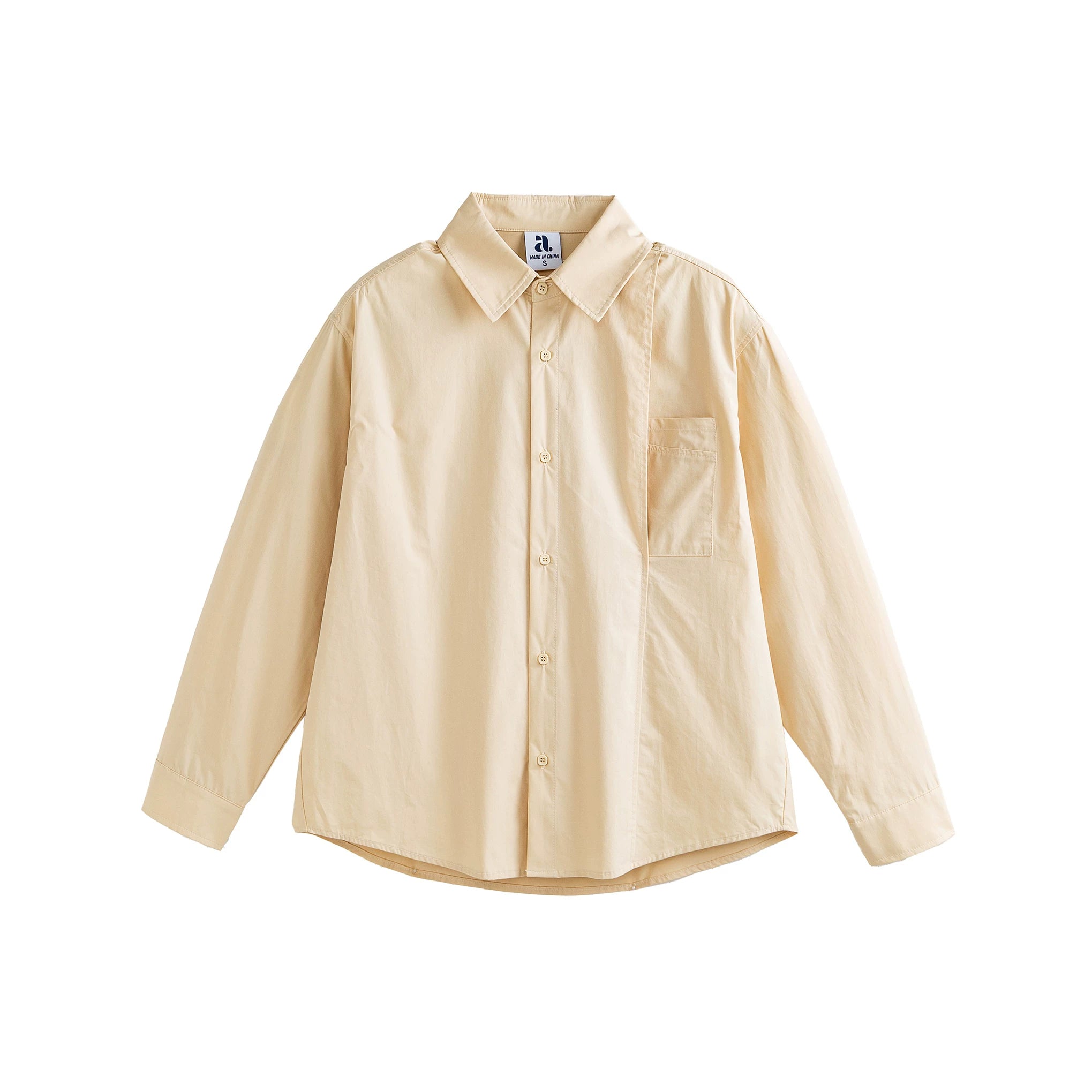 MonoFrame Relaxed Poplin Shirt