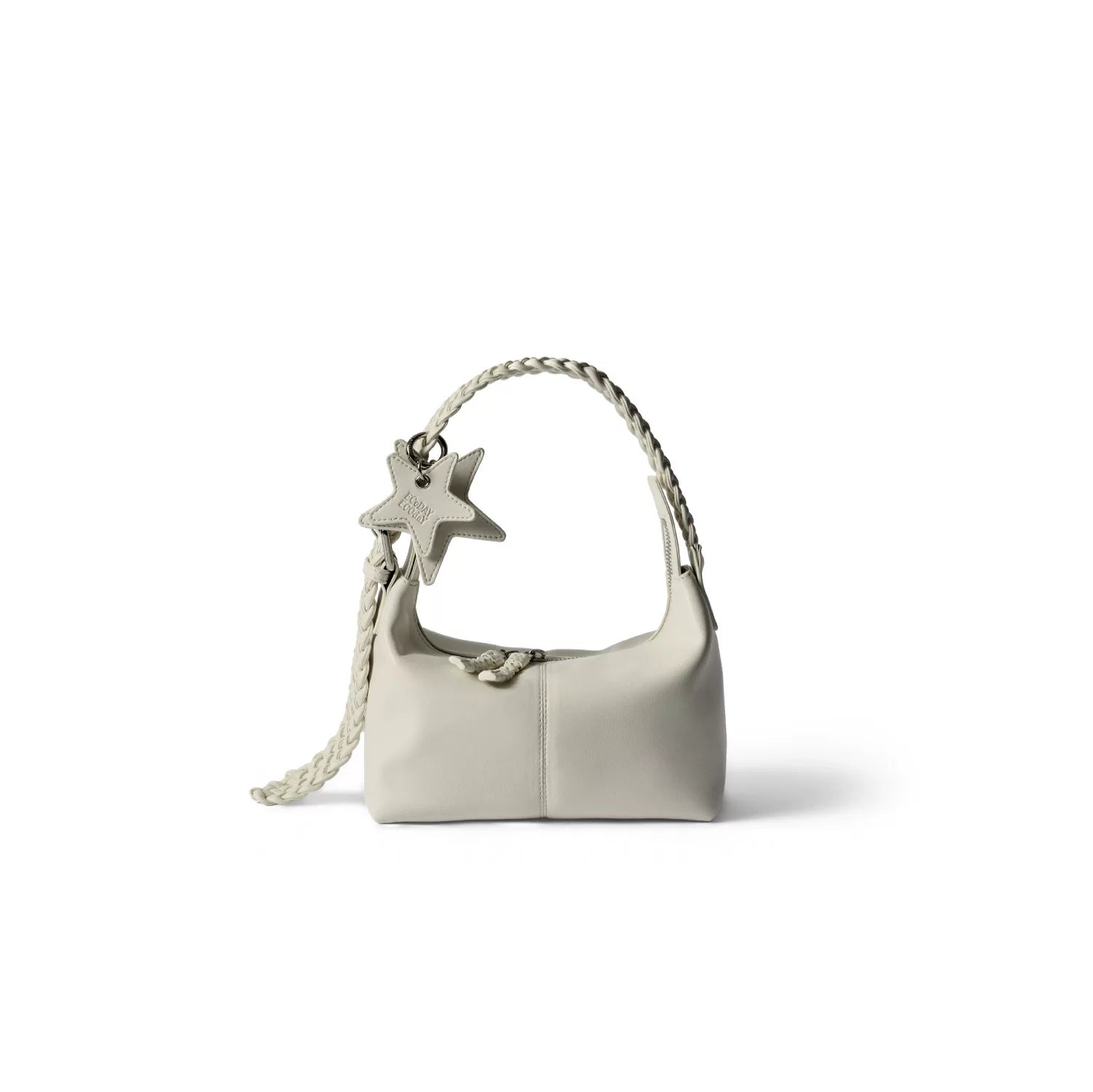 Braided Handle Star Moon Shoulder Bag - view 6