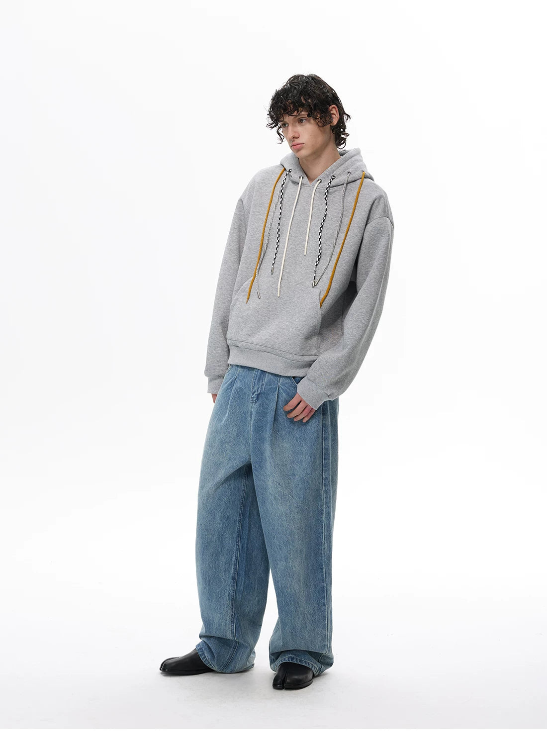 Tri‑Cord Pop Hooded Sweatshirt