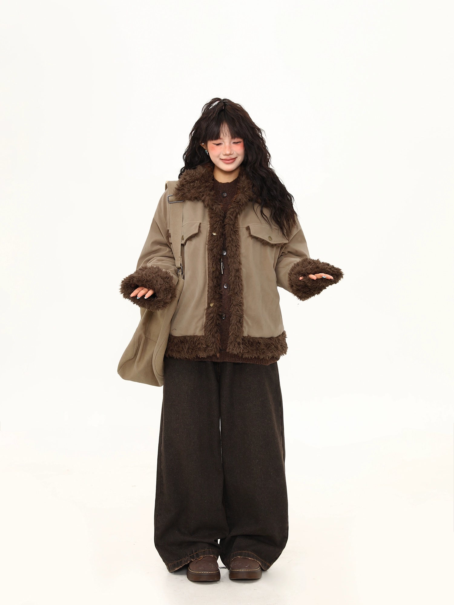 Cinnamon Trail Sherpa Lined Jacket