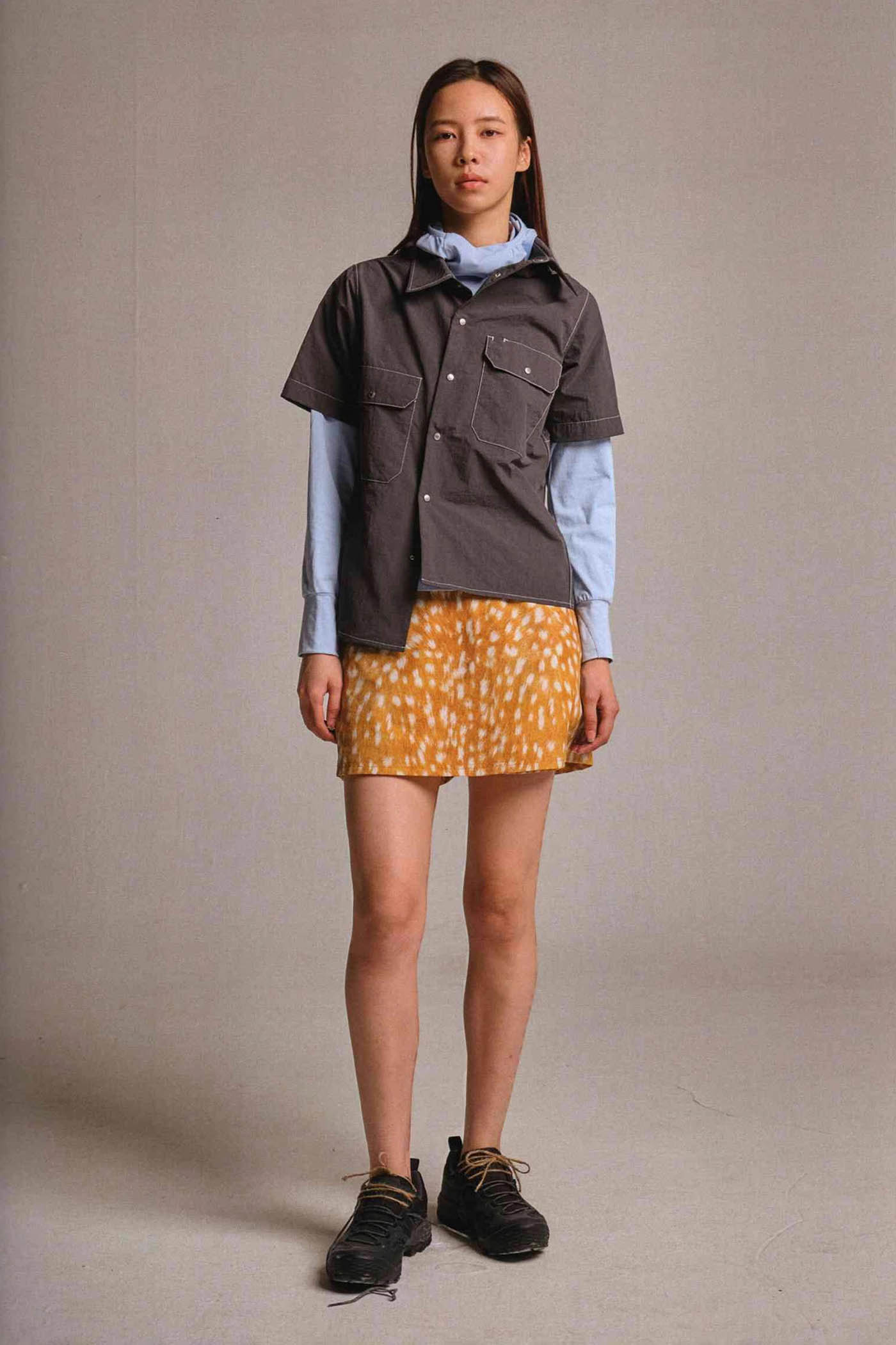 Chemise de travail utilitaire de point