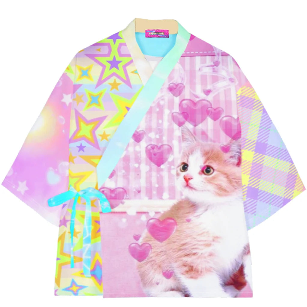 Magical Star Ombre Kimono Cardigan